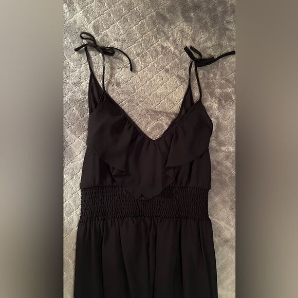 Layered Black Spaghetti Strap Salsa Dress by Guess - Picture 6 of 8